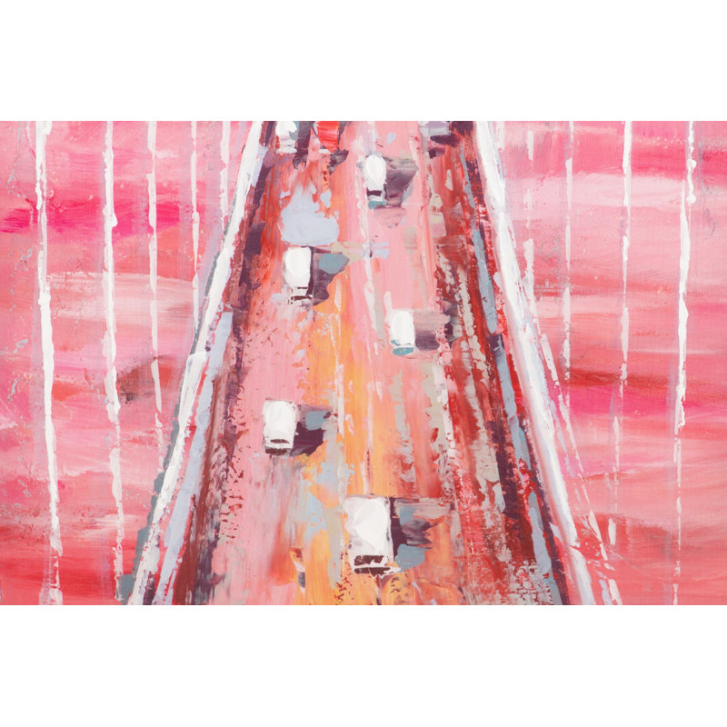 Brooklyn Bridge - 2 Piece Floater Frame Painting on Canvas