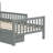 Curits 2 Drawers Platform Bed with Guardrails-509010062-507201423