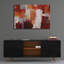 Art mural en verre Epic Art, "Deconstruit City" par Design Fabrikken, 36 po x 24 po-1455360075