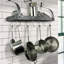 Gourmet Handcrafted Bookshelf Wall Mounted Pot Rack-1542164887