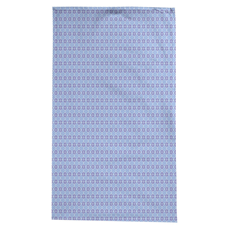 Nappe diamants Leffel, Bleu foncé et mauve