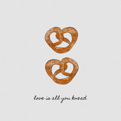 «Love is All You Knead» - Art textuel