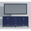 Ensemble de meuble-lavabo double 80 po X P 22 po D et 30 po Miroirs-117984814