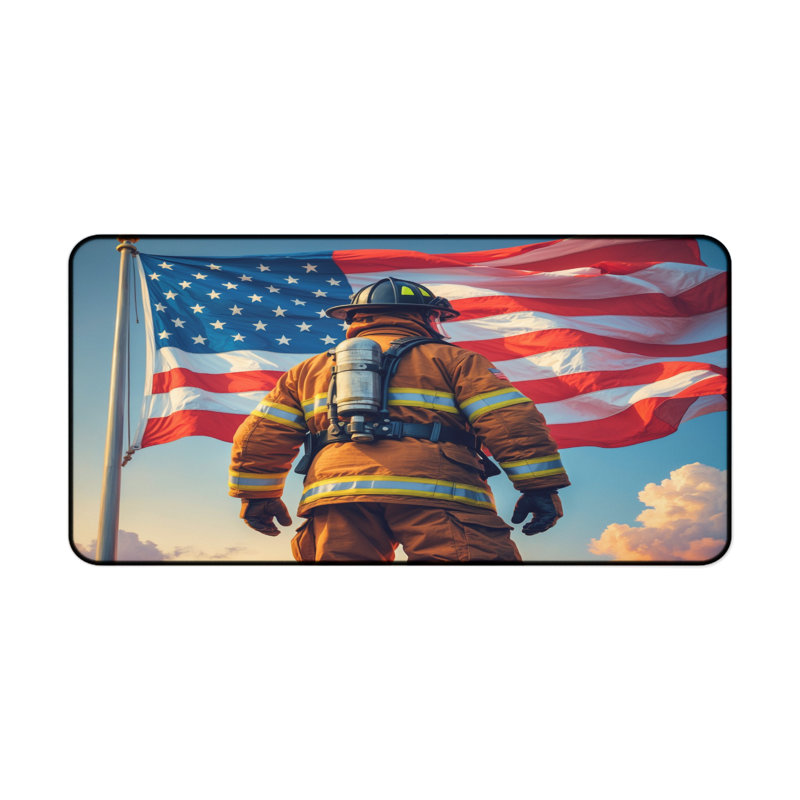 Polyester Desk Pad, 14.4x12.1