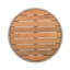 Ensemble de table industrielle rustique, table basse et table d'appoint avec motif en corde tissée, ensemble de table moderne et fonctionnel pour le salon et la décoration intérieure-869730305