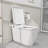 One-piece Floor Mounted Square Smart Toilet With Remote Control And Automatic Cover-106669245
