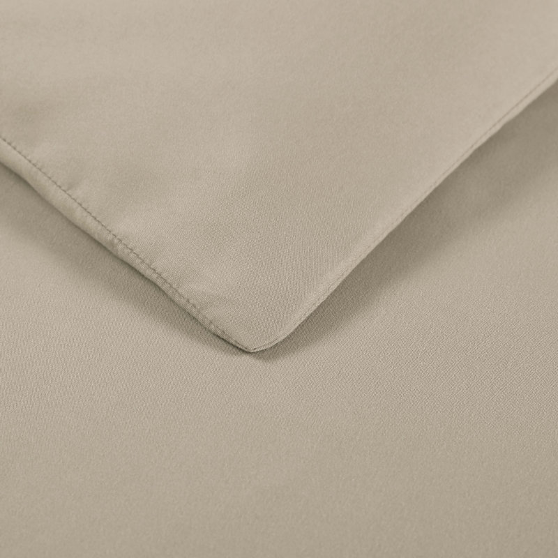 Standard Duvet Cover, King Duvet Cover + 2 King Shams, Khaki