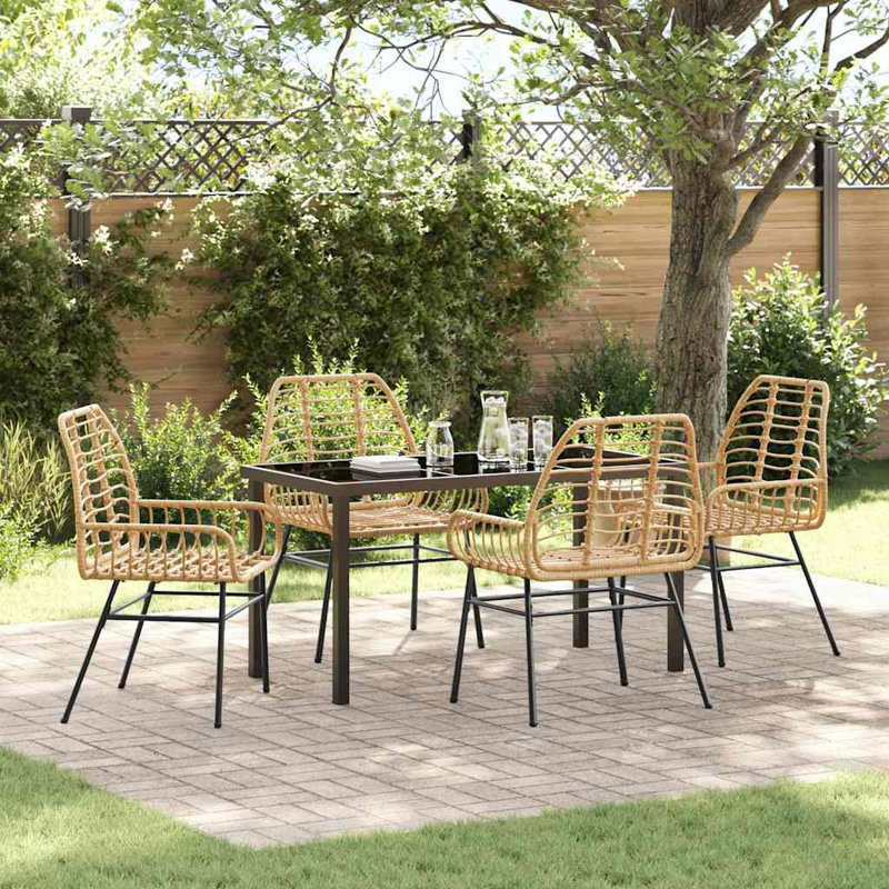 4 - Person Patio Dining Set with Rectangular Table