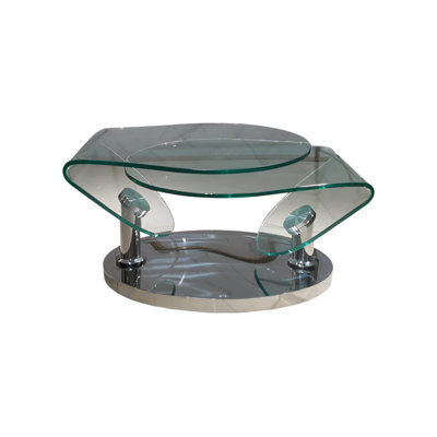 Crystal Petal Extention (22.5-61.5) Coffee Table