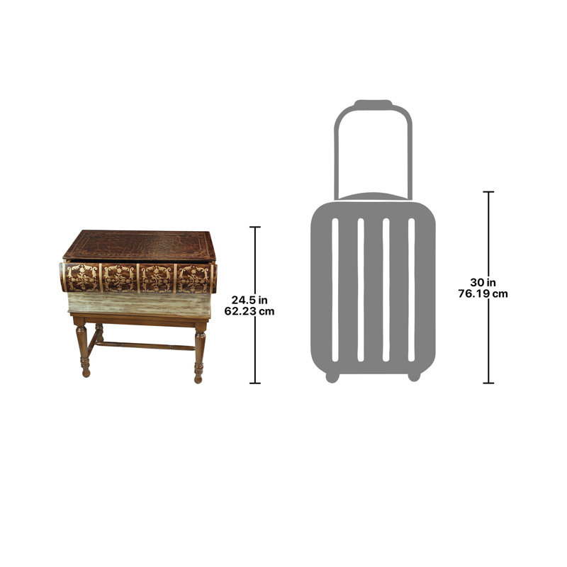 Trestle End Table