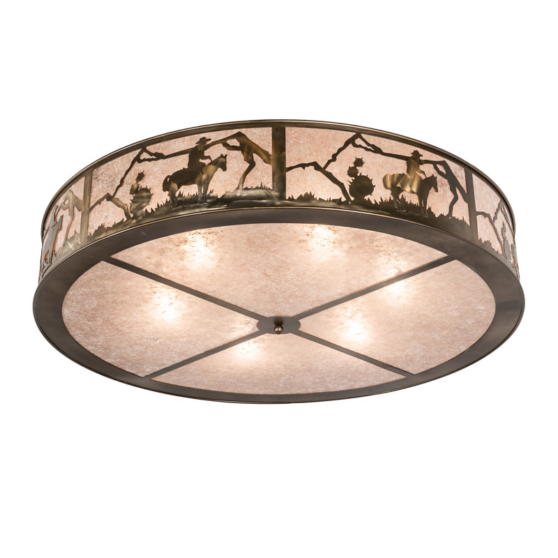 Cowboy 6 - Light Semi Flush Mount