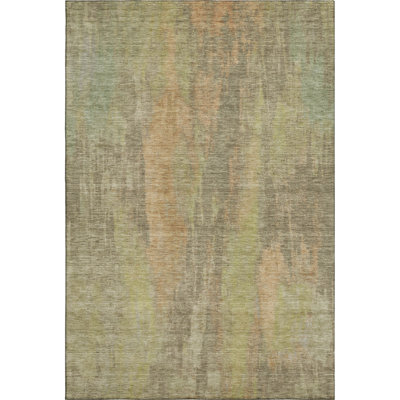 Premium Machine Washable Lampkins AMF1648 Abstract Rug