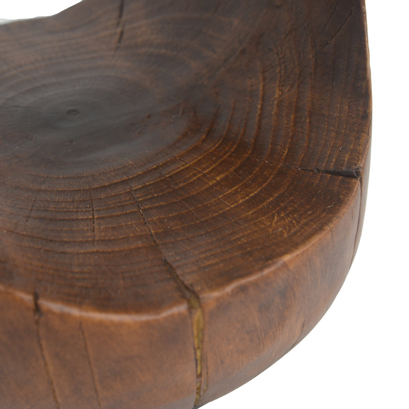 Table d'appoint d'extérieur Patio Garden, Marron antique