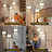 Burrak 78" H 3-Light Dimmable Arc Floor Lamp with Remote