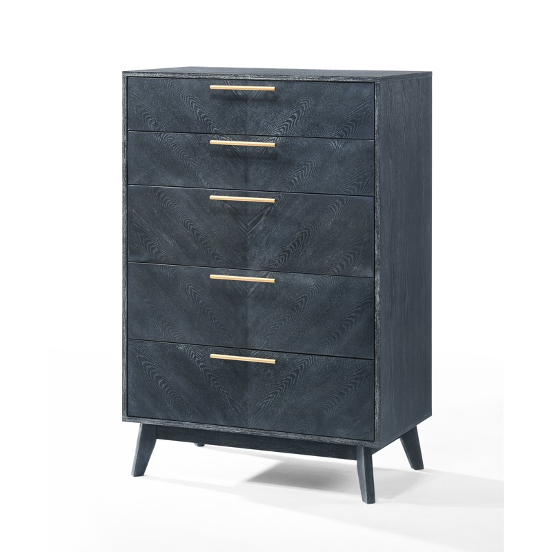 Commode 5 tiroirs Domburg