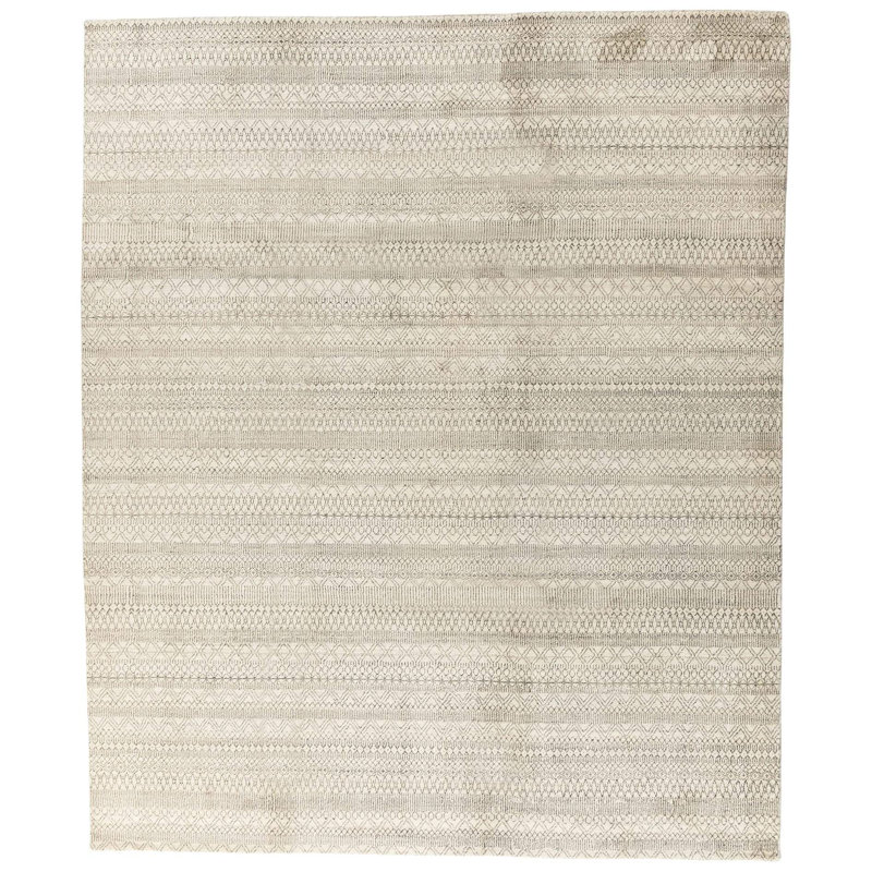 Abacus Striped Area Rug, Rectangle 2' x 3'