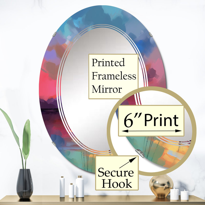 Miroir mural Ziarah, 36 po x 24 po
