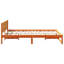 Bed Frame with Headboard Solid Pine Wood-2085284119-2085284127