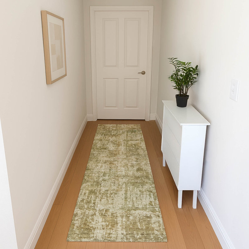 Premium Machine Washable Marasco AMF1627 Modern Rug, Runner 2'3" x 7'6"