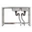 Borough Wharf 500mm W Single Bowl Stainless Steel Freestanding Kitchen Sink with 2 Faucet Holes