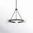 Chianti 6 - Light Steel Wagon Wheel Chandelier-719958925