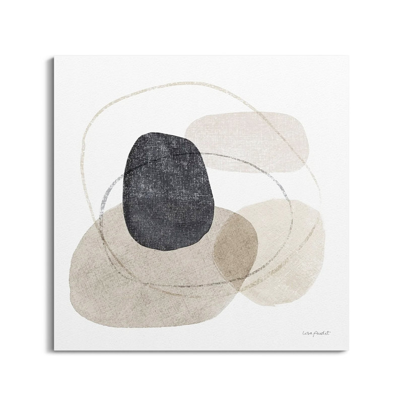 «Think Neutral 10» par Lisa Audit - Peinture sur toile, Toile tendue, H 48 po x l 48 po, Sans cadre