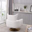 360-Degree Swivel Accent Chair with a Pillow-1162006660