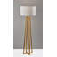 Lampe sur pied traditionnelle 58,5 po Sandali