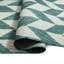 Tapis intérieur / extérieur vert / crème Nicole-67637902