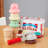 Scoop and Stack Ice Cream Cone Play Food Set