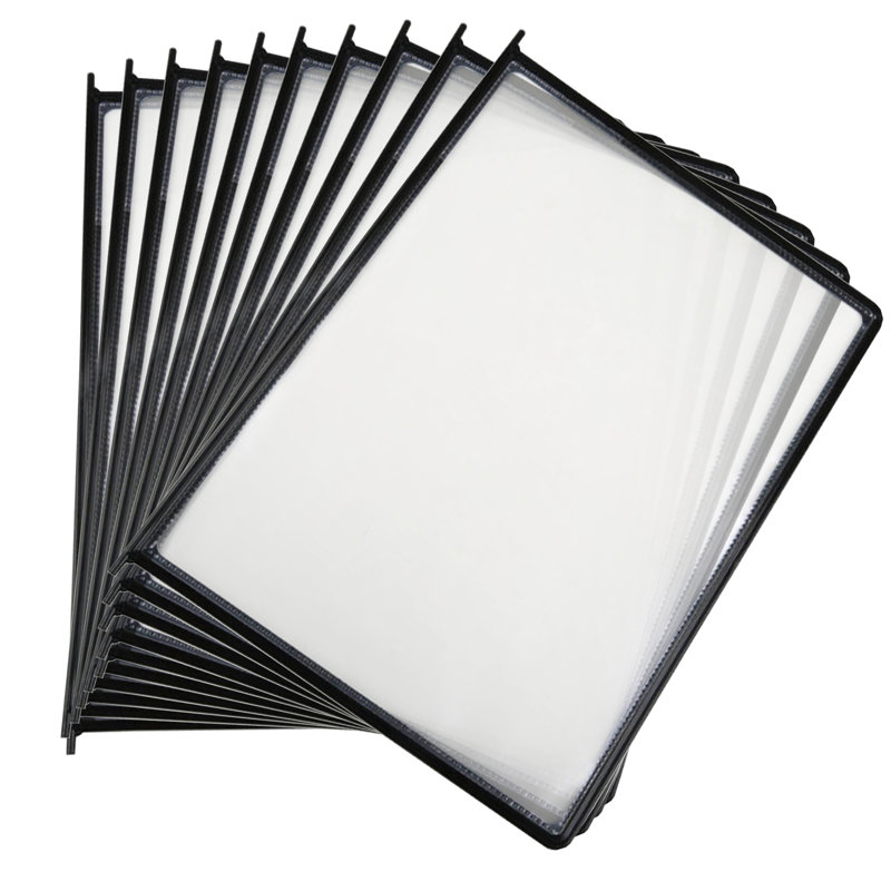 TAB05901CP Plastic Hanging Files Open, Black