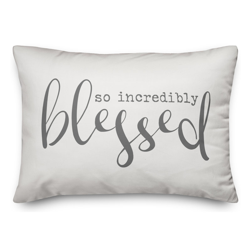 Coussin convertible rectangulaire pour l'extérieur Adelaida, Blanc / Gris