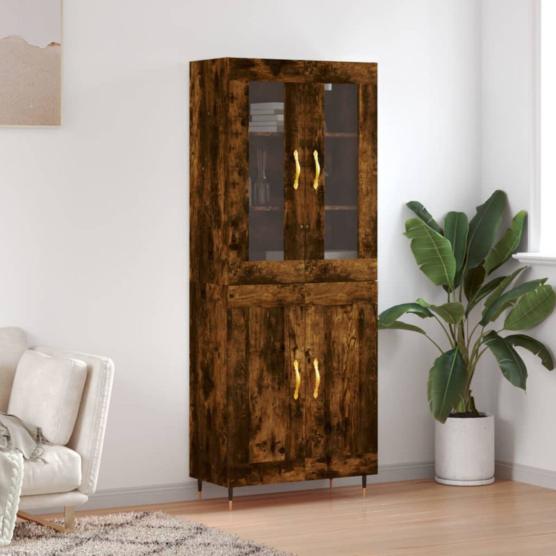 Pontus 69.5cm Sideboard, Smoked Oak