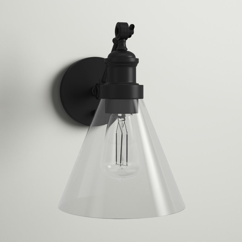 Edmont Plug-in Swing Arm Sconce, Oil Rubbed Bronze