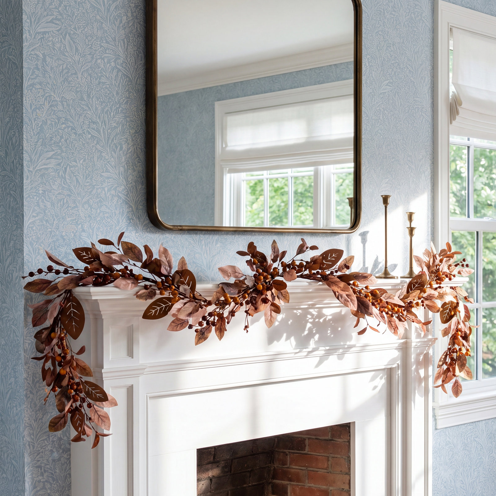60'' in. Faux Berry Garland