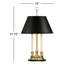 Thea 27.75" Antique Brass/White Table Lamp