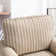 Eilzabeth 33.1" W Modern Soft Wide Upholstered Striped Swivel Arm Accent Chair