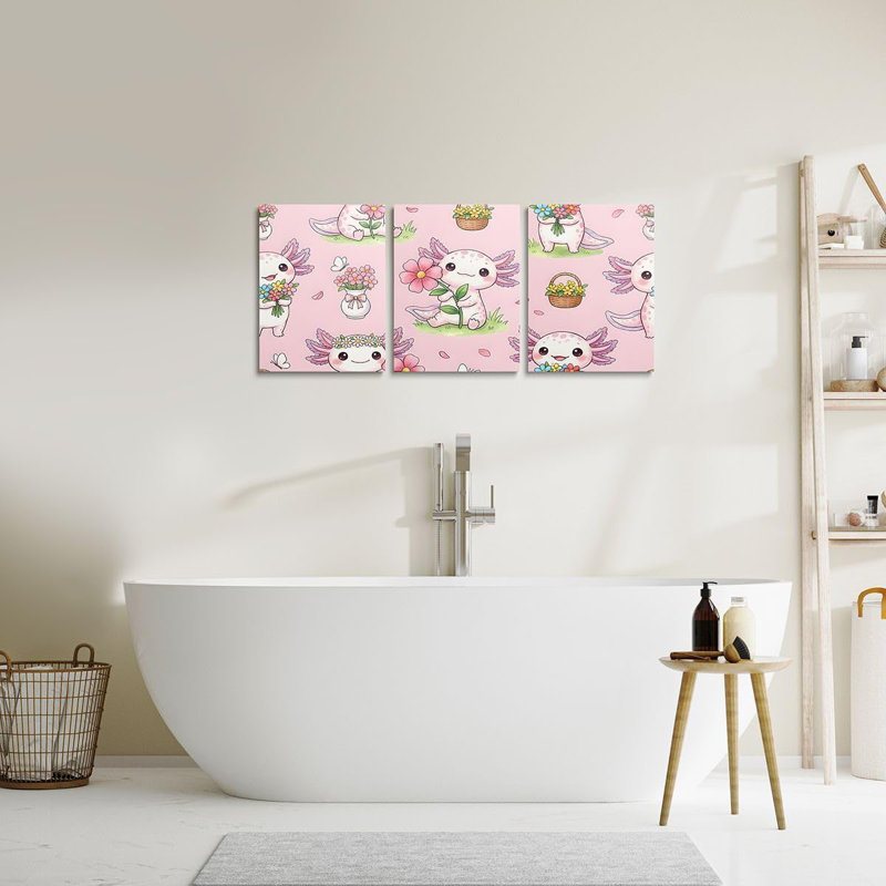 3 Piece Wrapped Canvas Wall Art