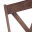 Chaise de salle à manger, ensemble de 2, côté, rembourrée, cuisine, salle à manger, tissu, structure en bois de noyer, transitionnel