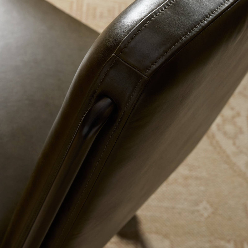 Amos Armless Desk Chair, Dulane Moss