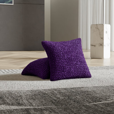 Stretchy Slipcover for Throw Pillow - Easy to Clean & Durable - Comfort Collection