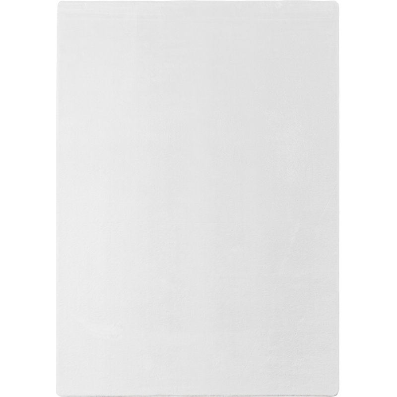 Knitted Washable Area Rug, Snow White, Rectangle 80 x 120 cm