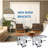 Mini Blind Brackets For Window Blinds, 6-Piece Set With Screws.