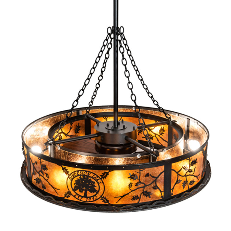 Personalized Outdoor Downrod Ceiling Fan