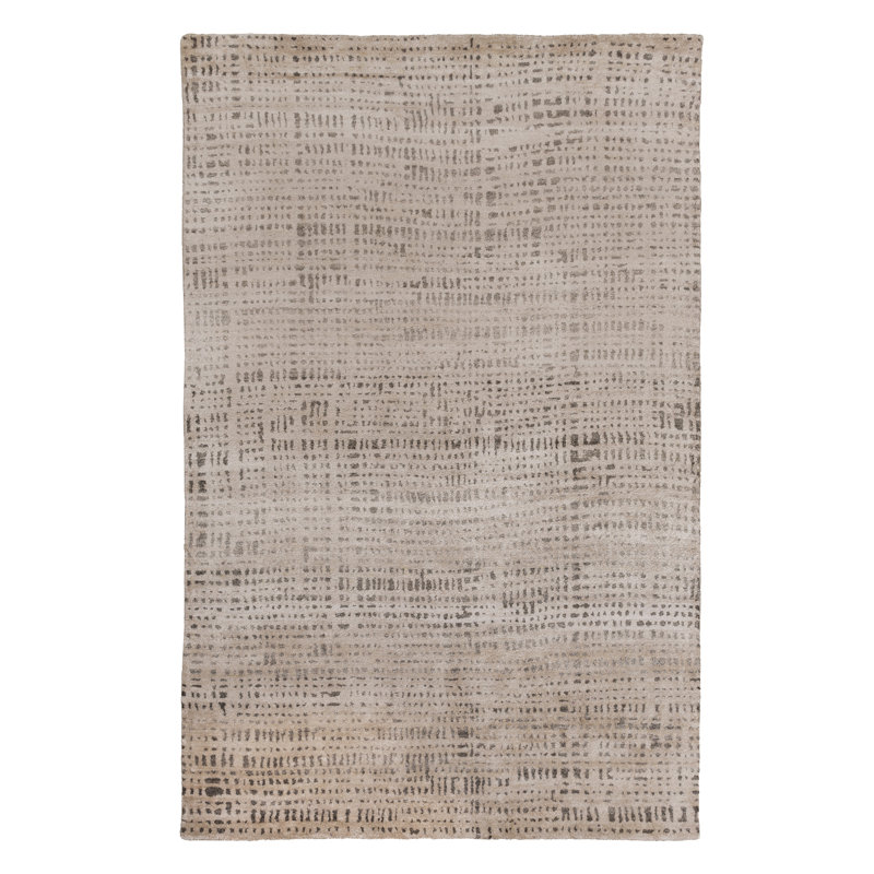 Conesville Viscose Chevron Indoor Rug, Rectangle 6' x 9'