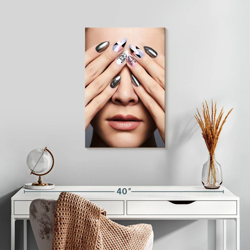 Shuttleworth Trendy Nails, 24" H x 16" W