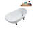 57.5'' x 29.5'' Soaking Acrylic Bathtub-83636141-83636133