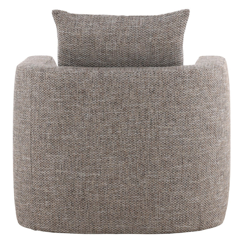 Ostrum By Thom Filicia Swivel Armchair, Navada Blue