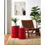Tabouret de jardin en métal Loiret-195771526