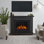 Foyer électrique mince 52 "Tejon par Real Flame